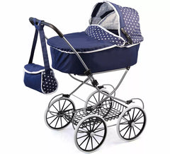 Classic Deluxe Puppenwagen mit Tasche, 89 x 70 x 42 cm
