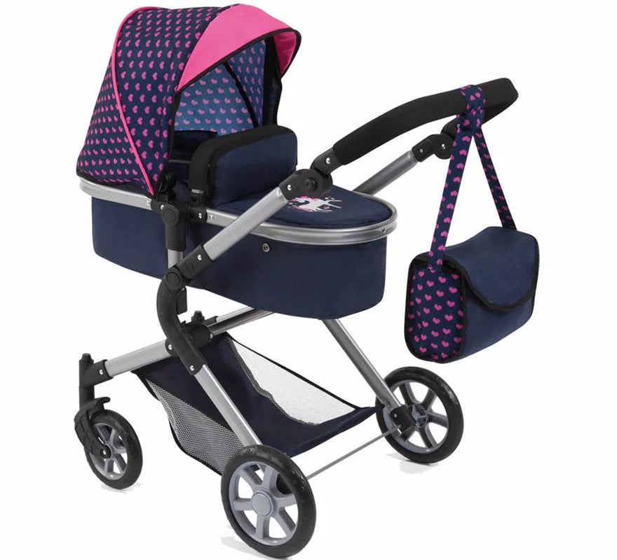 Translation missing: de.Carro de Muñecas Combi Neo Pro Unicornio con Bolso