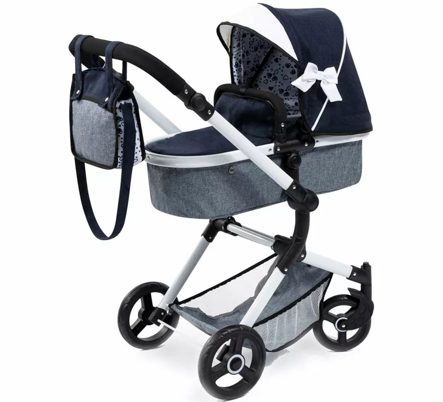 Translation missing: de.Carro de Muñecas Combi Neo Vario azul y gris