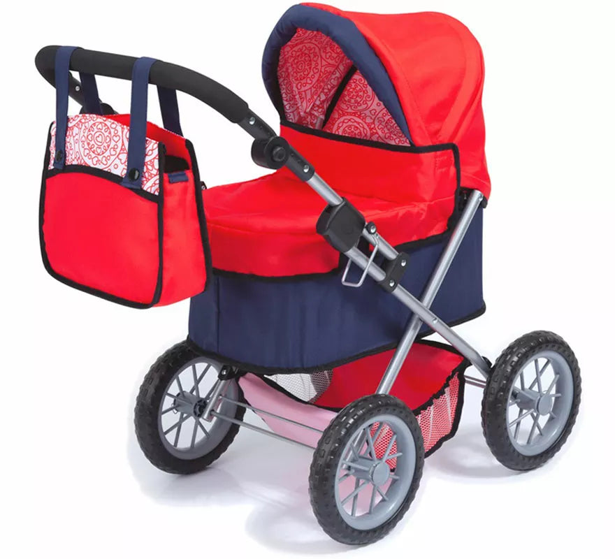 Translation missing: de.Carro de Muñecas Tendencia Royal Versión Especial rojo y azul