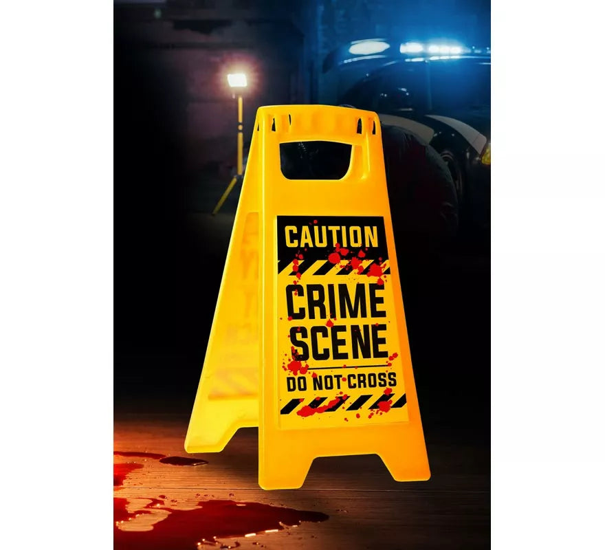 Translation missing: de.Cartel ''Caution Crime Scene'' de 31x3,5x53 cm