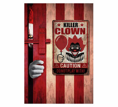 Poster 'Killerclown' 24X36 cm