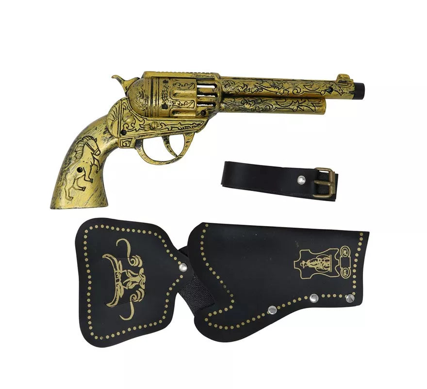 Translation missing: de.Cartuchera con pistola de 29 cm de Vaquero