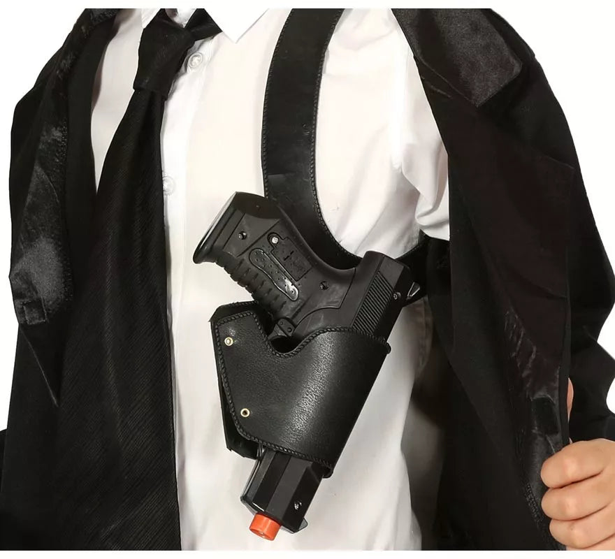 Cartuchera de Hombro con Pistola