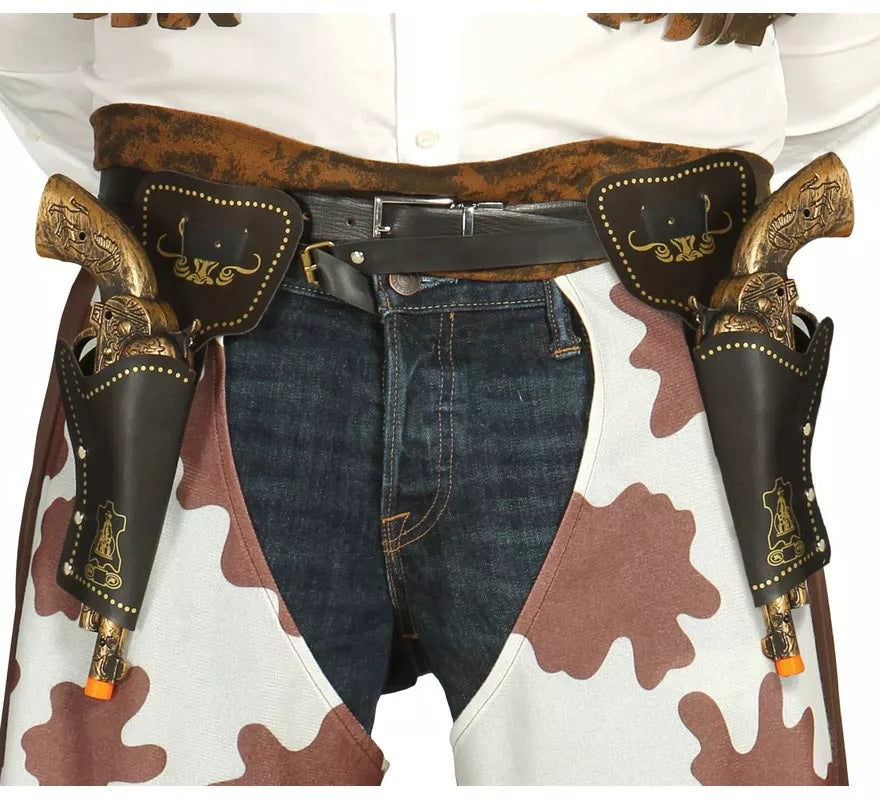 Translation missing: de.Cartuchera doble con pistolas de 29 cm
