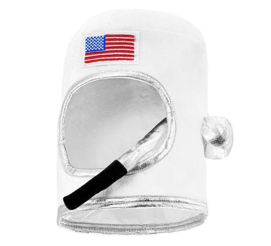Translation missing: de.Casco Astronauta Blanco USA para niños