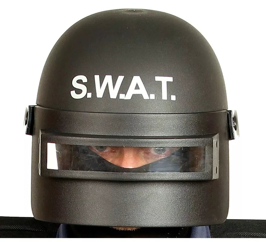 Translation missing: de.Casco de Agente Swat para adulto
