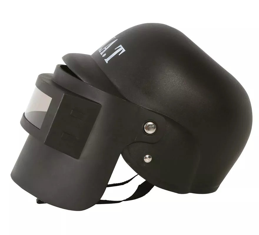 Translation missing: de.Casco de Agente Swat para adulto