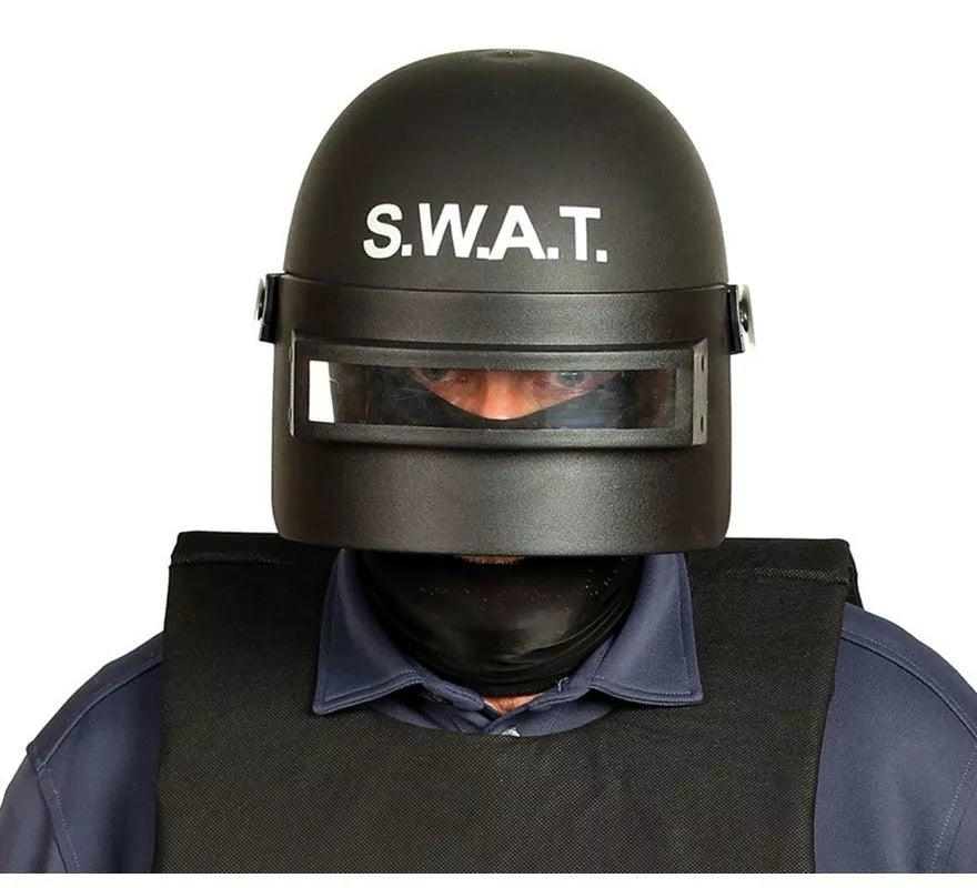 Translation missing: de.Casco de Agente Swat para adulto