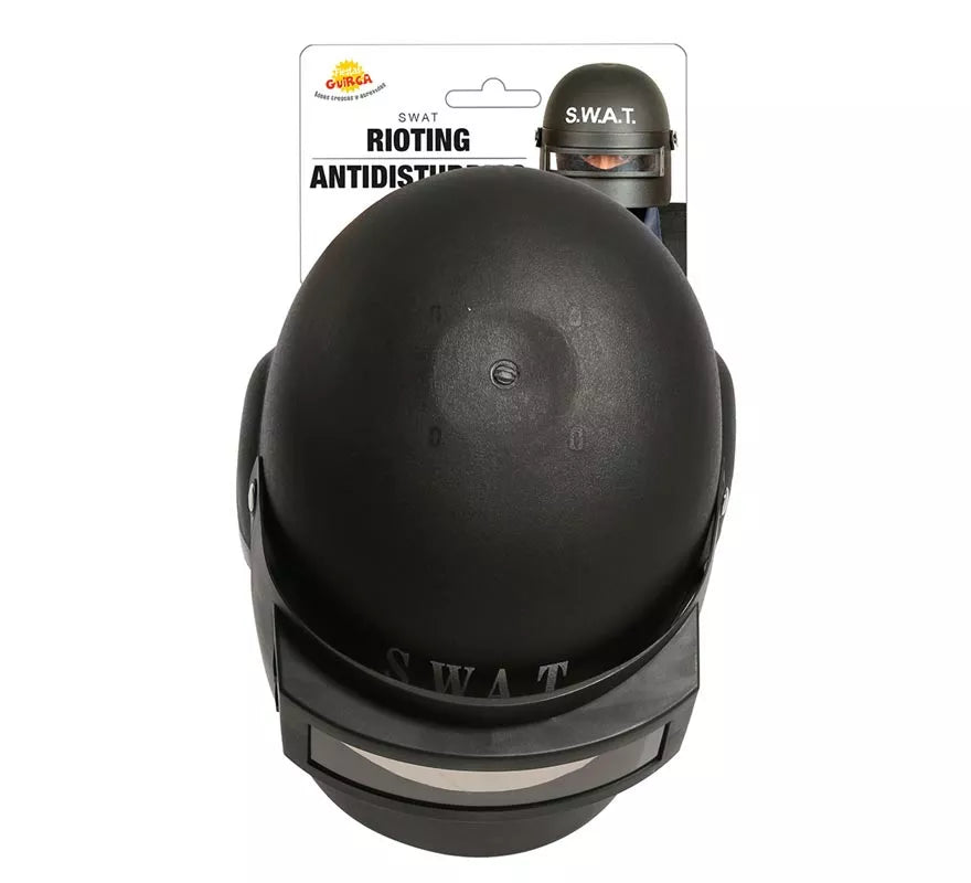 Translation missing: de.Casco de Agente Swat para adulto