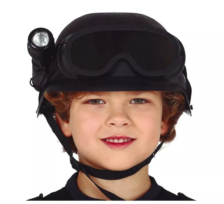 Translation missing: de.Casco de Antidisturbios con Linterna para niños