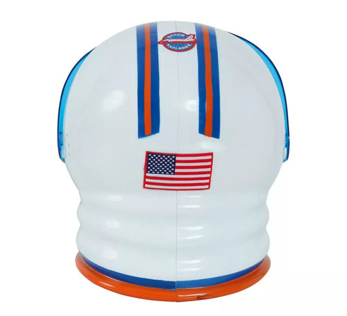 Casco de Astronauta Blanco y Azul