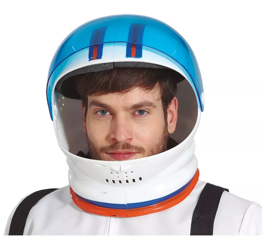 Translation missing: de.Casco de Astronauta Blanco y Azul