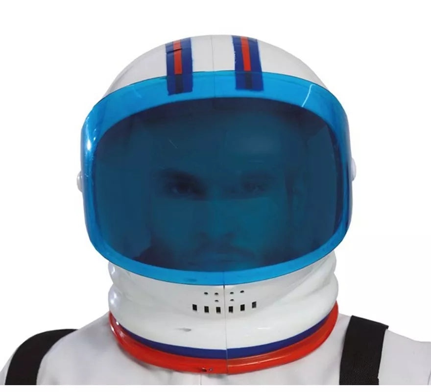 Translation missing: de.Casco de Astronauta Blanco y Azul