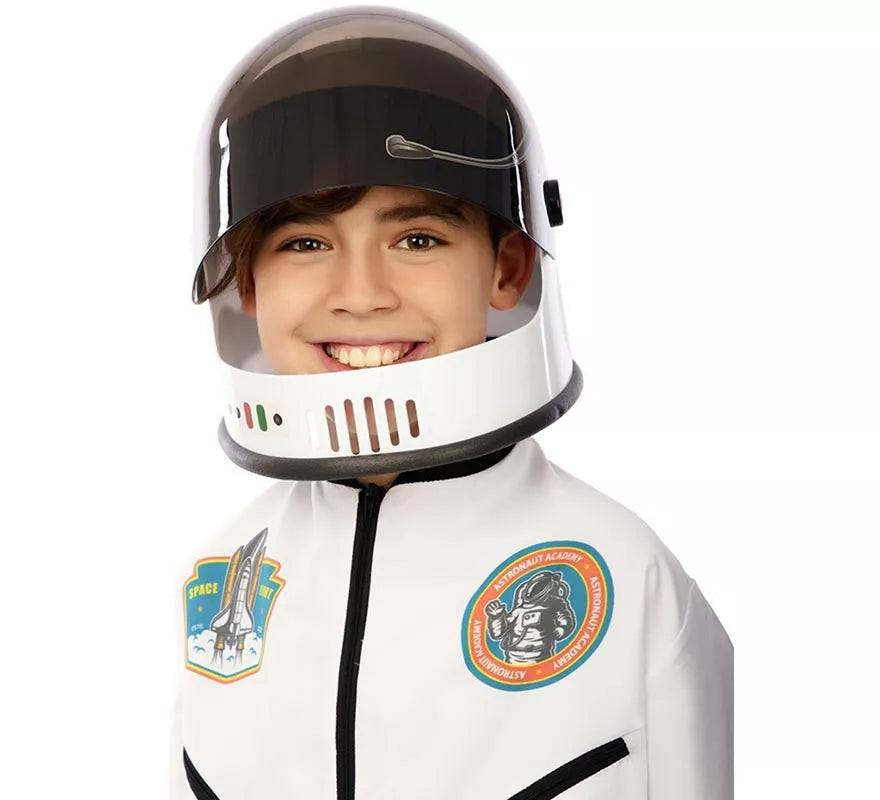 Translation missing: de.Casco de Astronauta negro y blanco infantil de 21x23x22 cm