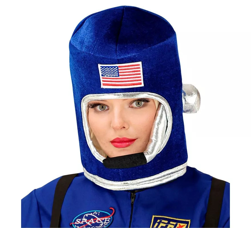 Translation missing: de.Casco de Astronauta Space azul para adulto