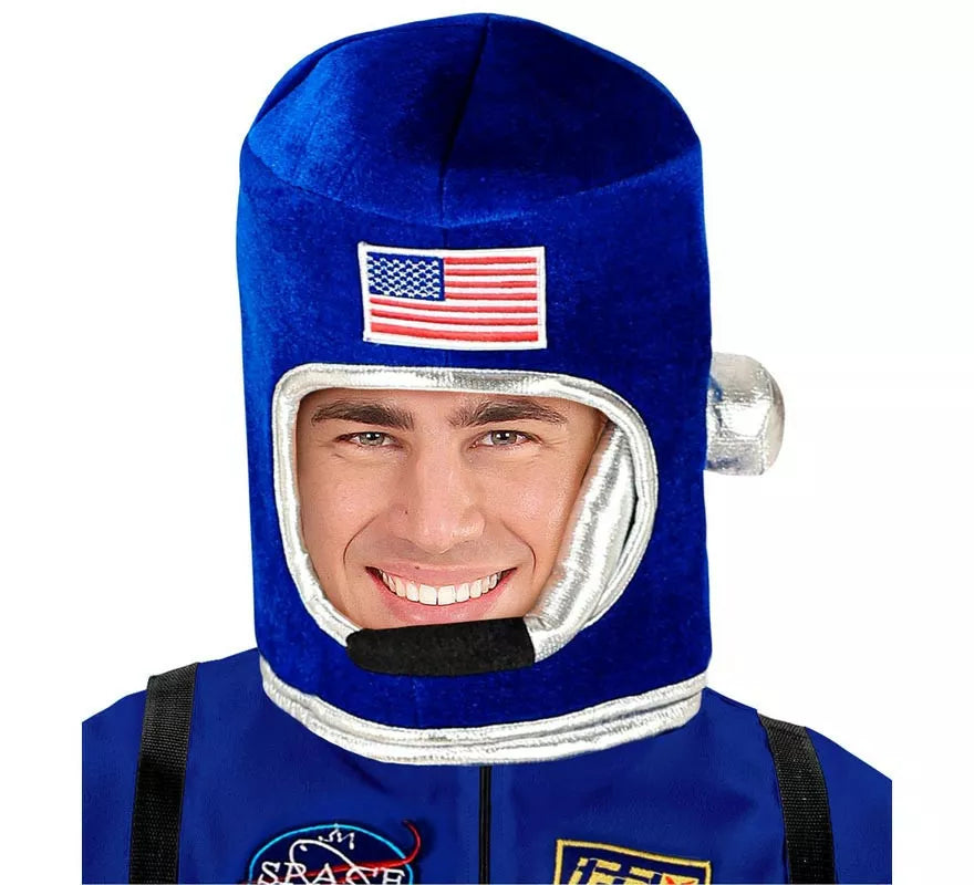 Translation missing: de.Casco de Astronauta Space azul para adulto