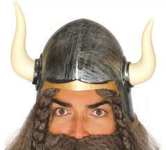 Barbarenhelm mit Hörnern