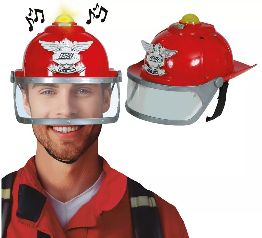 Translation missing: de.Casco de Bombero con Sirena y Luz