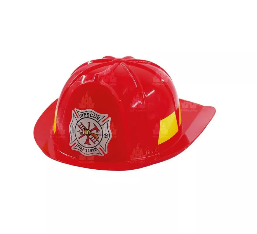 Translation missing: de.Casco de Bombero rojo y amarillo infantil
