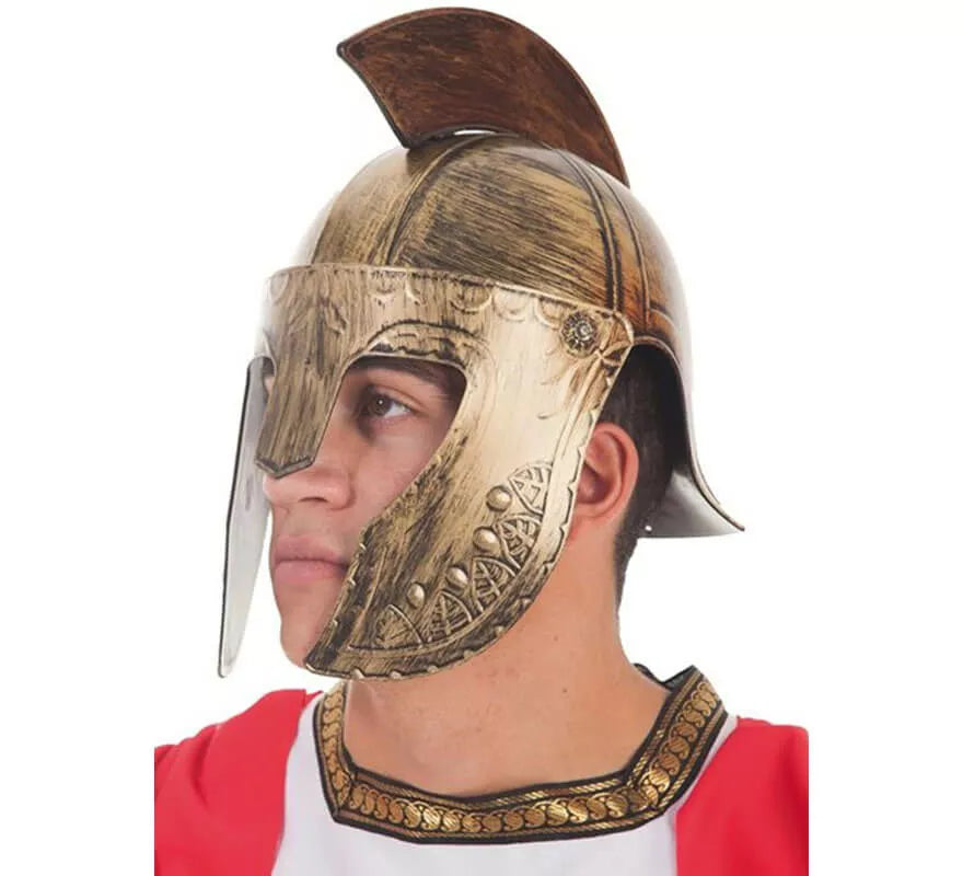 Translation missing: de.Casco de Centurión Romano Dorado