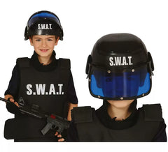 SWAT Polizeihelm für Kinder