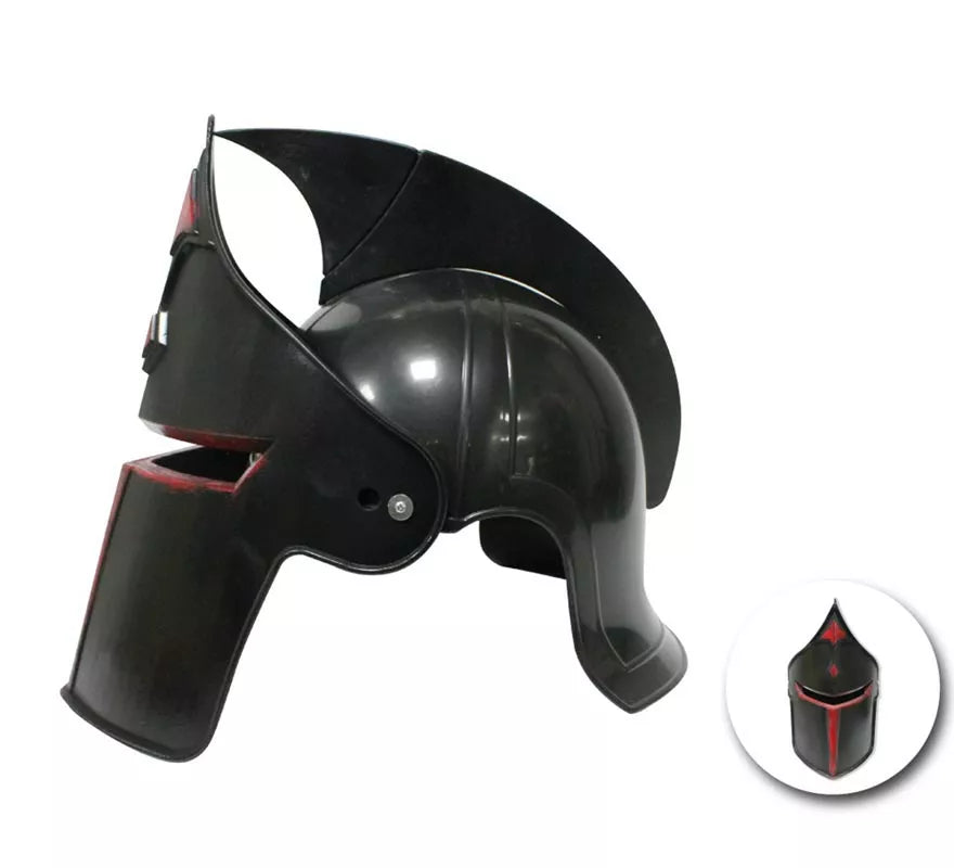 Translation missing: es.Casco Medieval negro completo