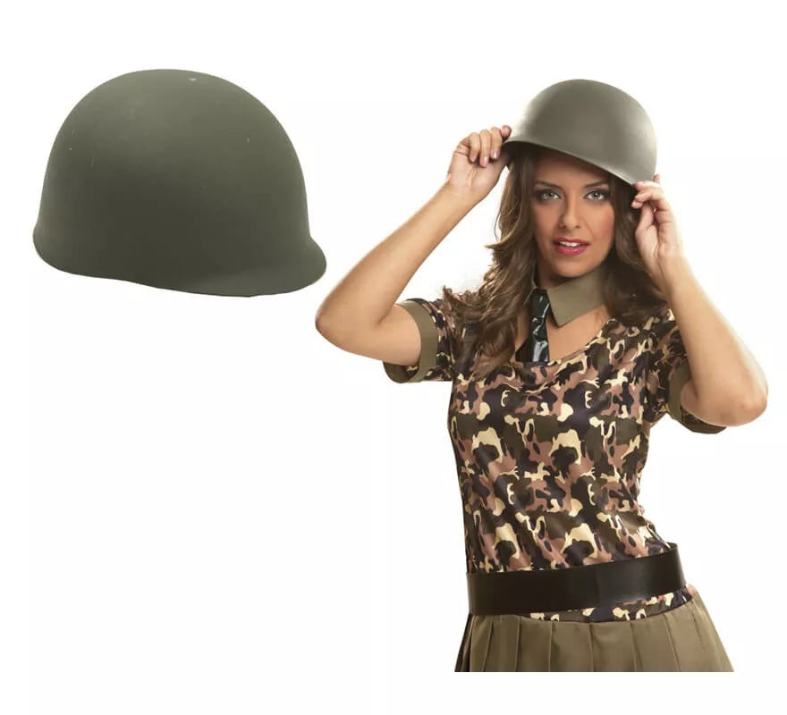 Translation missing: de.Casco Militar o del Ejército color Verde