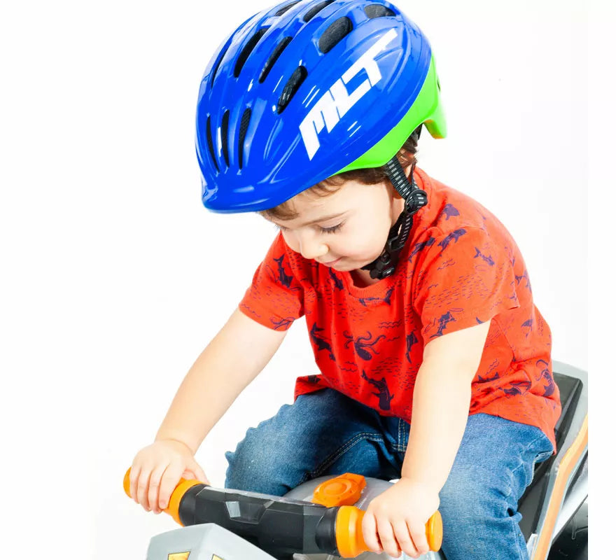 Translation missing: de.Casco Moltó azul para niños