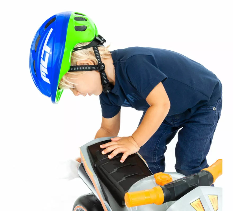 Translation missing: de.Casco Moltó azul para niños