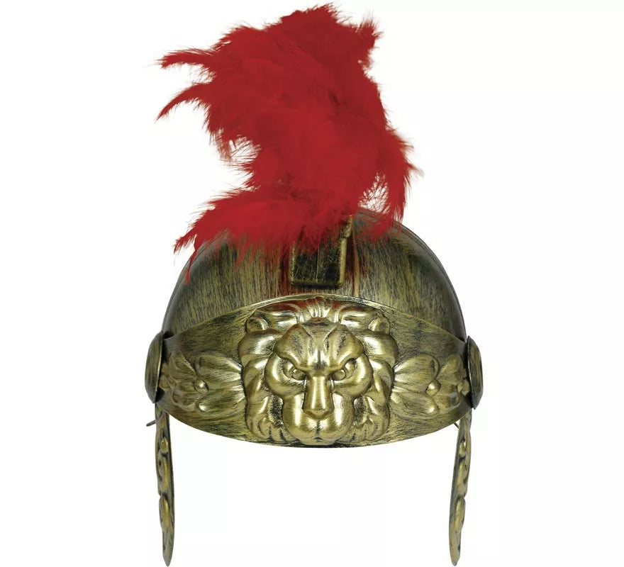 Casco Romano dorado adultos