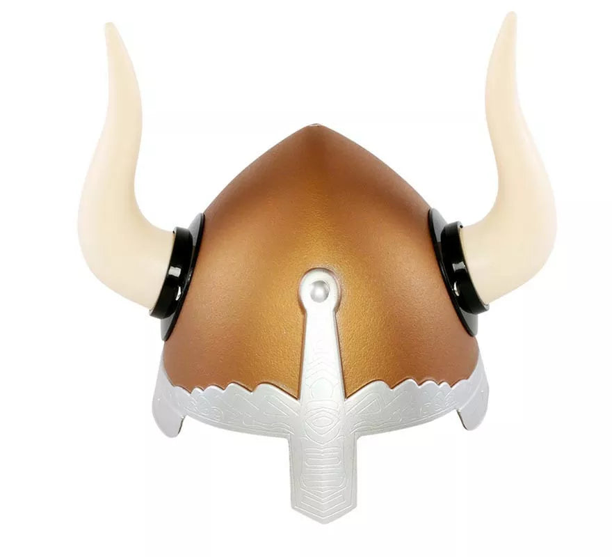 Translation missing: de.Casco Vikingo Deluxe con cuernos