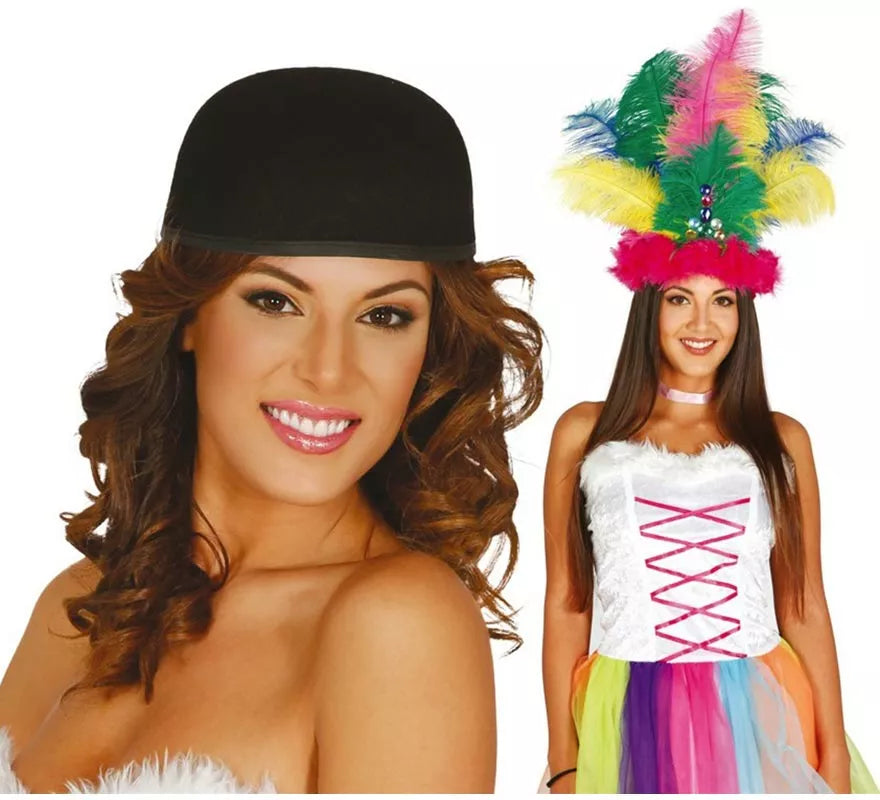 Translation missing: de.Casquete de fieltro negro para decorar