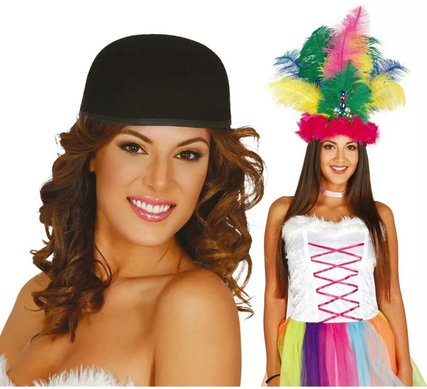 Translation missing: de.Casquete de fieltro negro para decorar