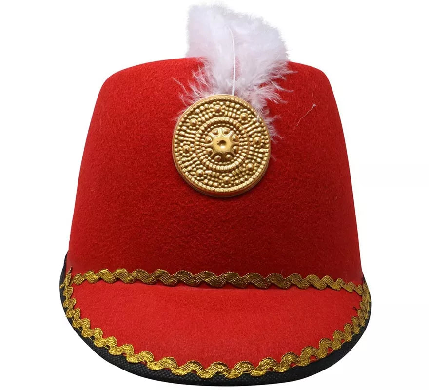 Translation missing: de.Casquete de Majorette rojo infantil