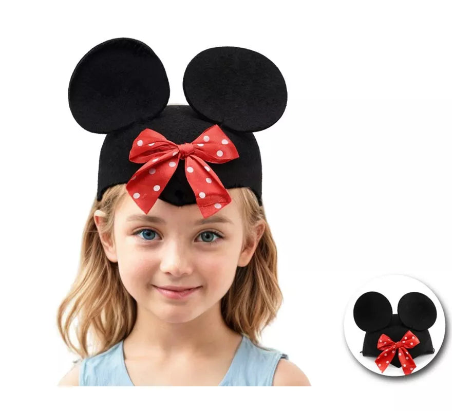 Translation missing: de.Casquete de Ratoncita famosa con lazo infantil