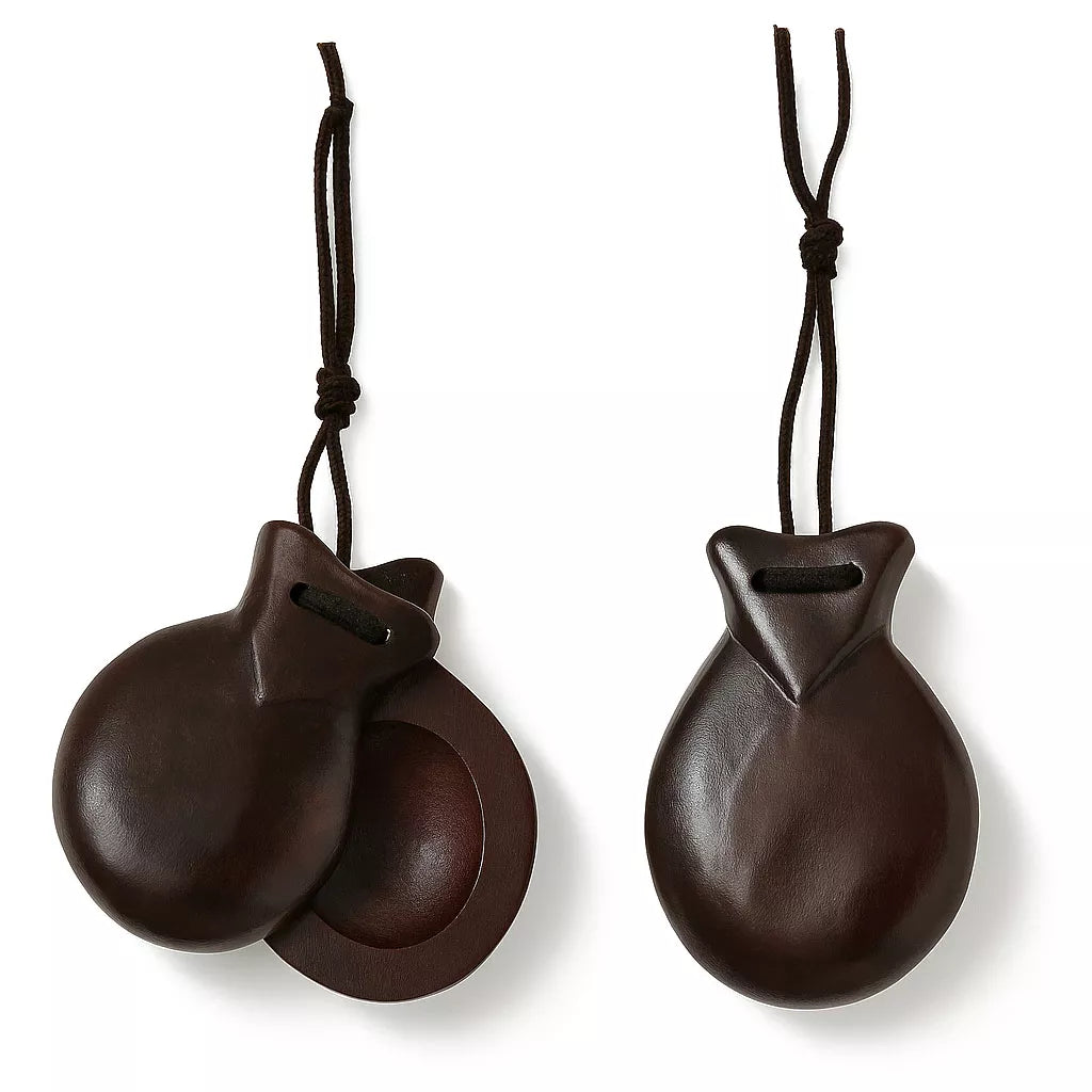 Translation missing: de.Castañuelas color Madera Oscura 6,5x8,5 cm