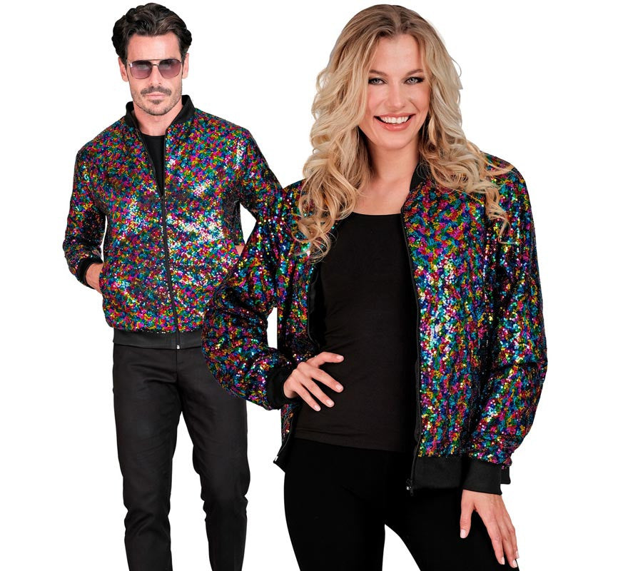 Translation missing: de.Cazadora Bomber Party Fashion multicolor para adulto