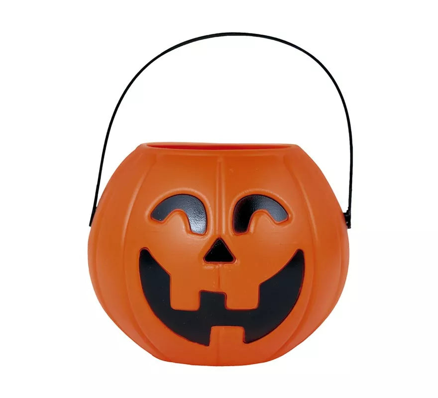 Translation missing: de.Cesta Calabaza 11 cm de plástico para Halloween