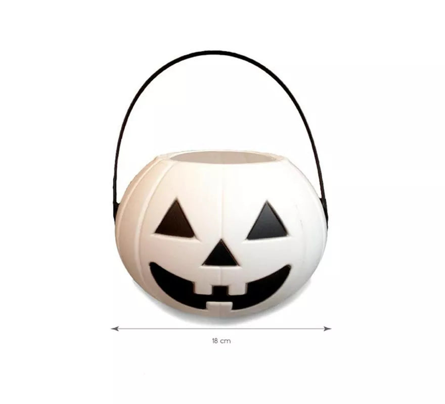 Translation missing: de.Cesta de Calabaza blanco sin tapa de 18 cm