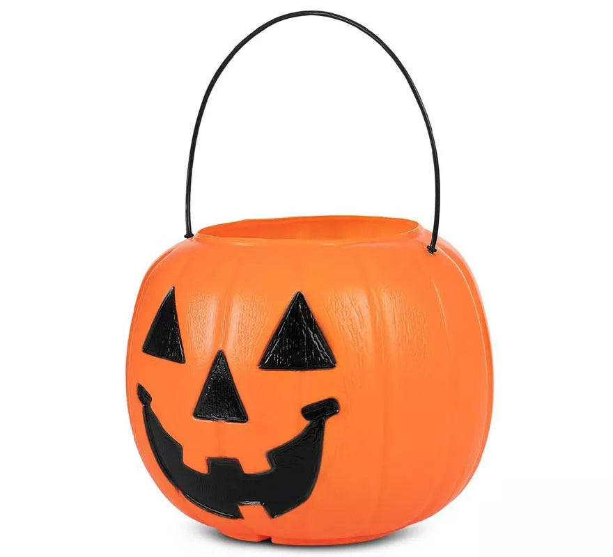 Translation missing: de.Cesta de Calabaza naranja con asa de 21,6x21,6x30,5 cm