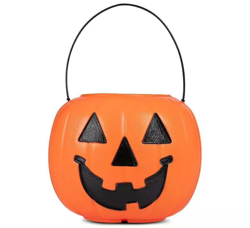 Translation missing: de.Cesta de Calabaza naranja con asa de 21,6x21,6x30,5 cm