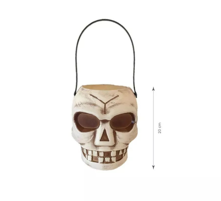 Translation missing: de.Cesta de Calavera Marfil de 20 cm