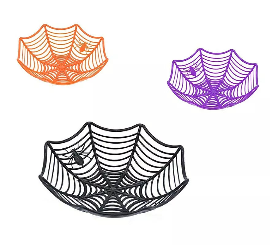 Translation missing: de.Cesta Telaraña Halloween en varios colores