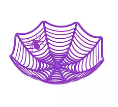 Halloween-Spinnennetzkorb in verschiedenen Farben