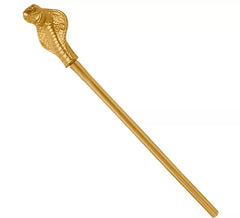 48 cm goldenes Kobra-Pharao-Zepter