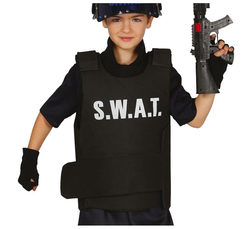 Translation missing: de.Chaleco antibalas de Policía SWAT infantil