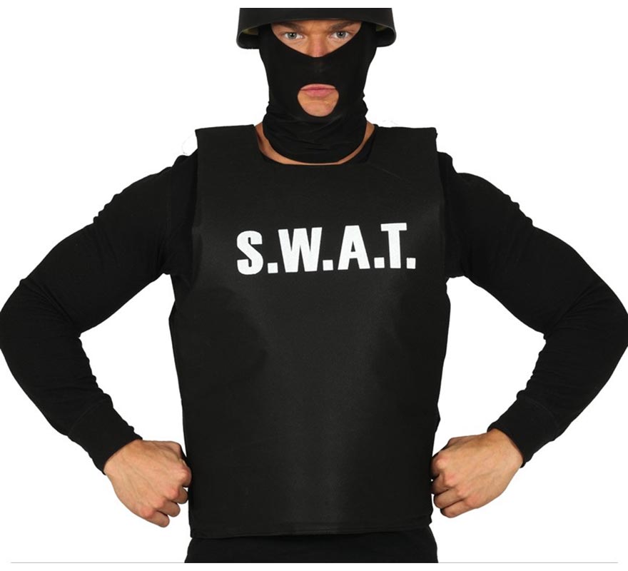 Translation missing: es.Chaleco antibalas de Policía SWAT para adulto
