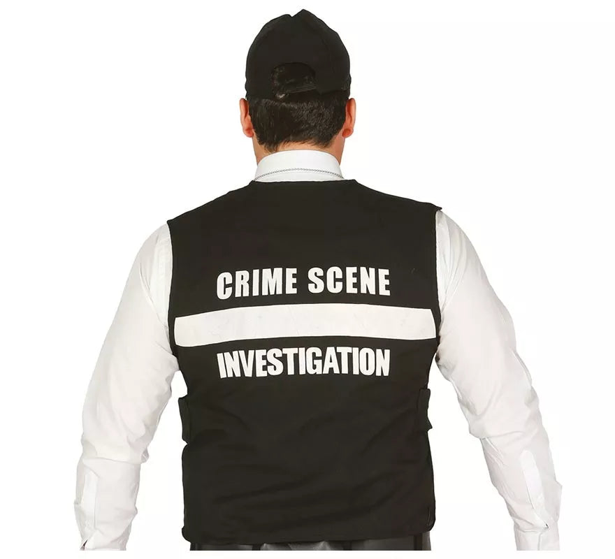 Translation missing: de.Chaleco antibalas y gorra del F.B.I. para adulto