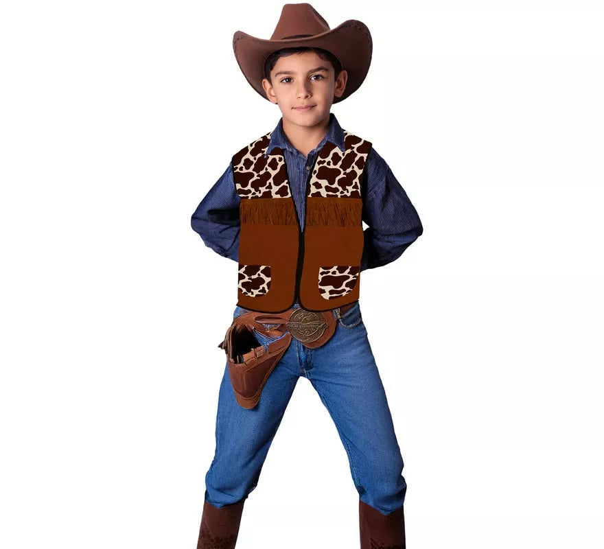 Translation missing: de.Chaleco Cowboy para niños
